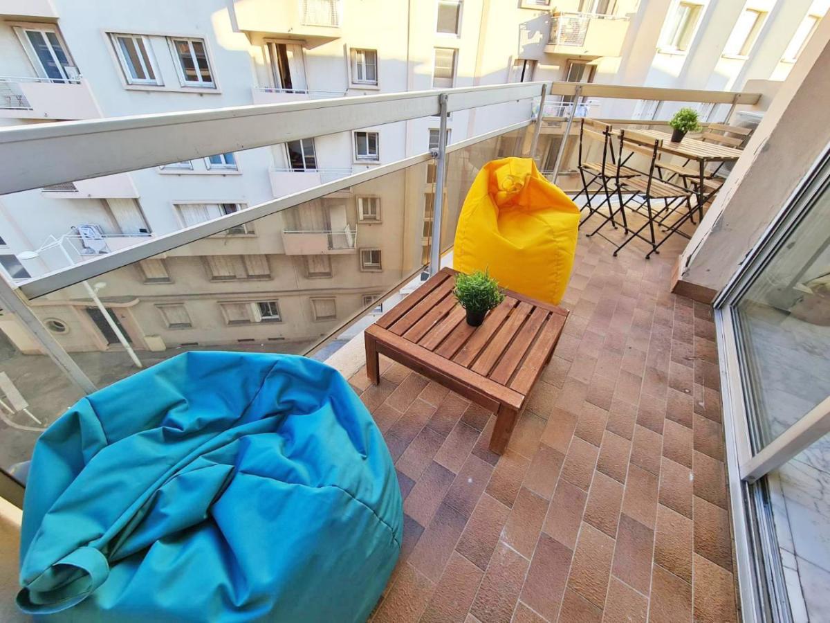 Gregbnb - T2 Pleine Ville - Climatise - Balcon - 2 Tolone Esterno foto